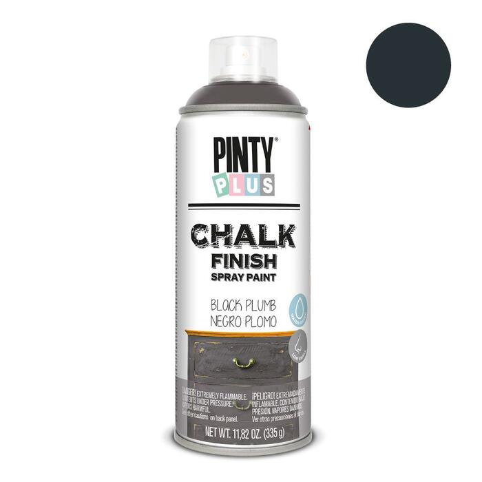 Ūdens bāzes krīta krāsa aerosolā Black