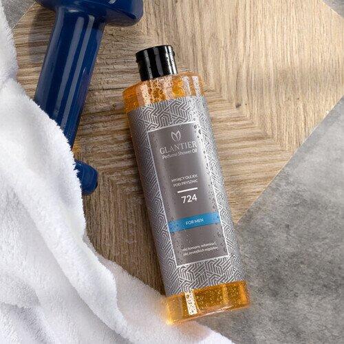 GLANTIER 724 PERFUME SHOWER OIL FOR MEN 400 ML - Масло для душа для мужчин (GLOIL724)