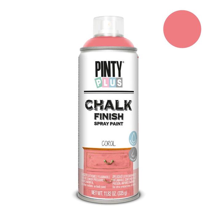 Ūdens bāzes krīta krāsa aerosolā Coral