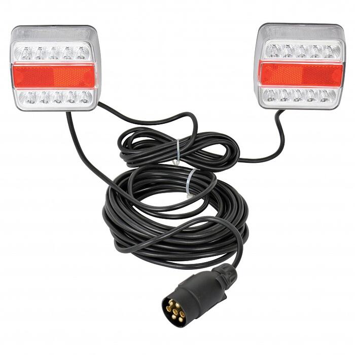 Piekabes lukturu komplekts LED 5Funkcijas 12V