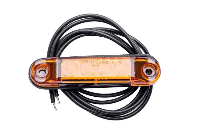 4LED Oranžs piekabes gabarītlukturis 12V/24V HORPOL SJ HOR 88 LD 2328 (0522328)