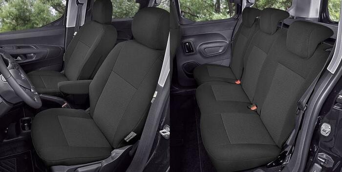 Sēdekļu pārvalku komplekts Toyota Proace City