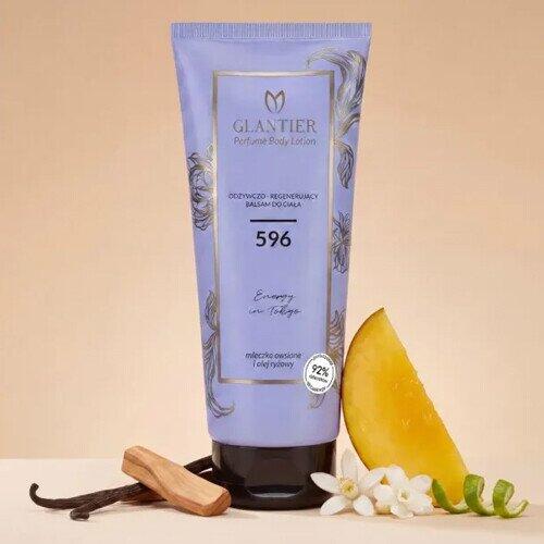 GLANTIER 596 PERFUME BODY LOTION 200 ML - Barojošs un atjaunojošs ķermeņa losjons sievietēm (GLBALSAM596)