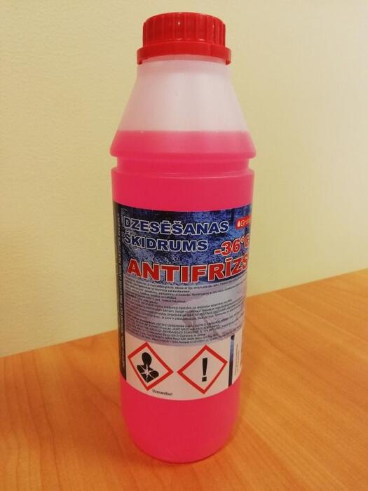 Antifrīzs sarkans - 36C° G12 1L GRATS (AS1L)