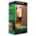 SUBLIME PROFESSIONAL HAIR COLOR CREAM COLOR PRO 8 LIGHT BLONDE 50 ML - Краска для волос с кератином (TUR08)