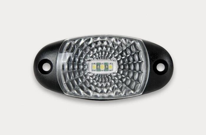 LED Balts piekabes gabarītlukturis FT-025 Fristom
