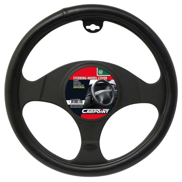 ECO Ādas stūres apvalks 37-39cm CARPOINT