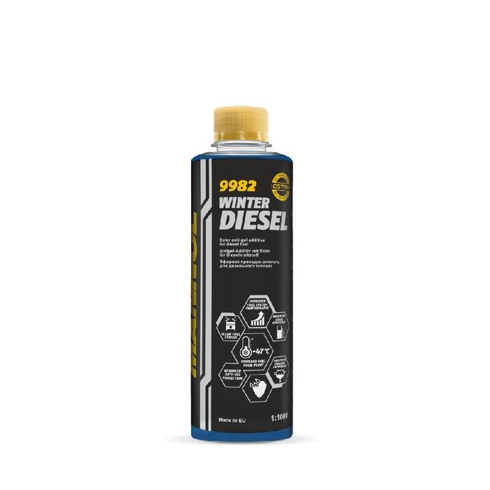 MANNOL Dīzeļdegvielas antigēls pret sabiezēšanu Winter diesel 9983 250ml (9983-025)