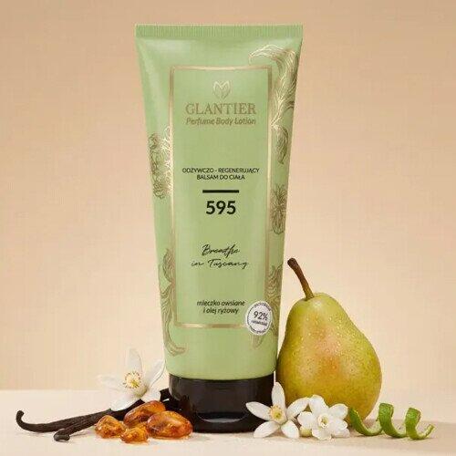 GLANTIER 595 PERFUME BODY LOTION 200 ML - Barojošs un atjaunojošs ķermeņa losjons sievietēm (GLBALSAM595)