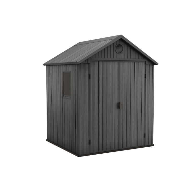 Садовый сарай Darwin 6x6 серый (29210353940)