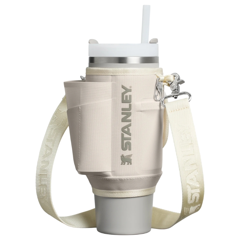 Pārnēsāšanas somiņa termokrūzei ar salmiņu The All-Day Quencher Carry-All 0,89L krēmkrāsā (2812444024)