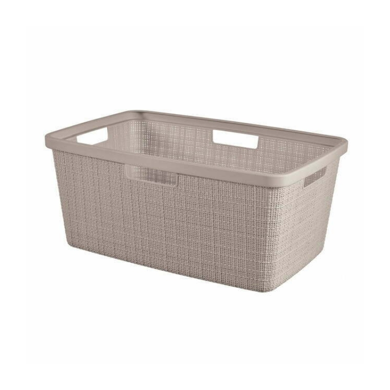 CURVER Veļas grozs Jute 46L 59x39x26cm