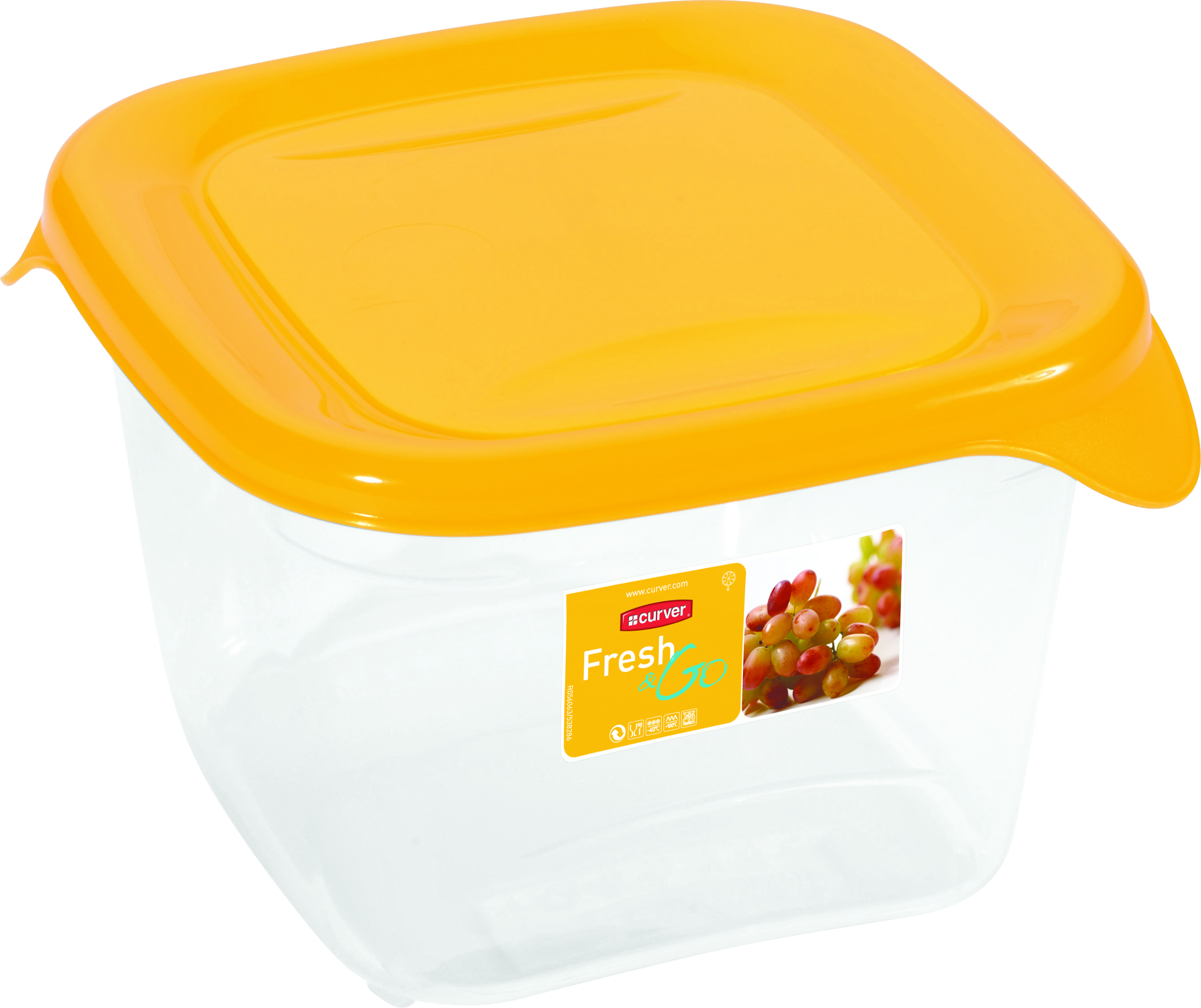 CURVER Pārtikas trauciņš kvadrāts 1,2L