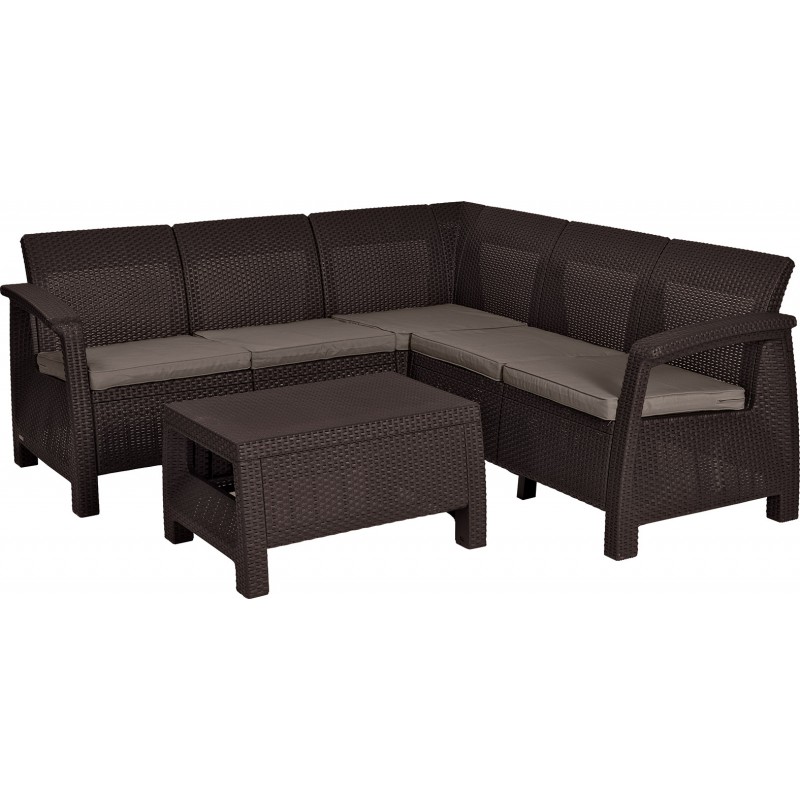Садовая мебель Corfu Relax Set коричневая (29202123599)