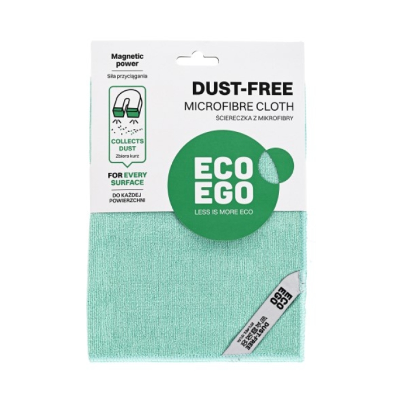 Mikrošķiedras lupatiņa Eco Ego DUST-FREE. (36026450)