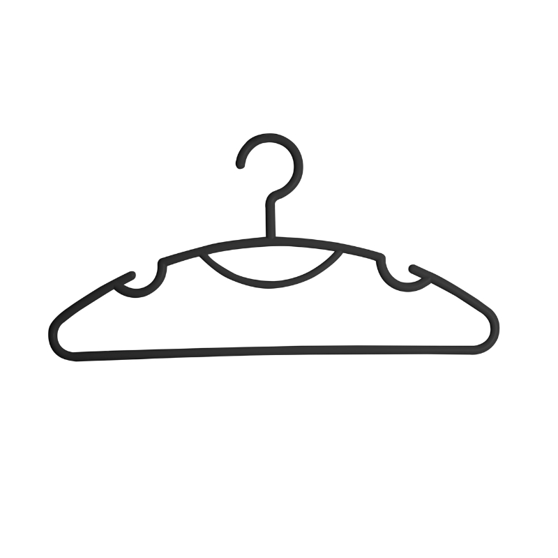 ORDINETT Drēbju pakaramie 10 gab. plastmasas