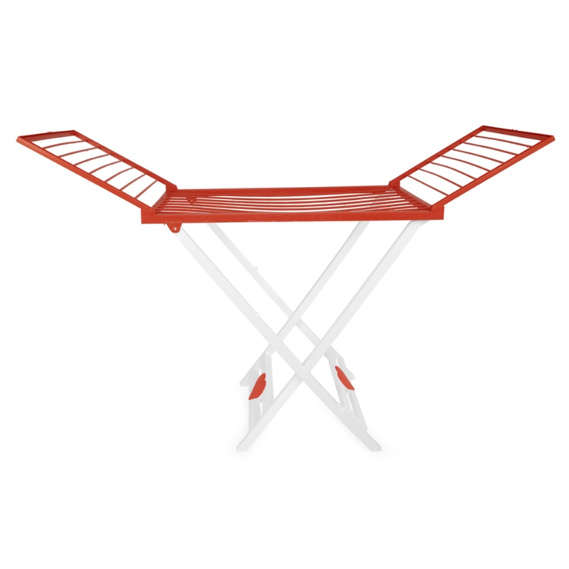 GIOSTYLE Veļas žāvētājs Love balts/oranžs 180x56x96cm