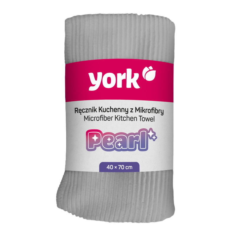 YORK Mikrošķiedras virtuves dvielis Pearl 40x70cm
