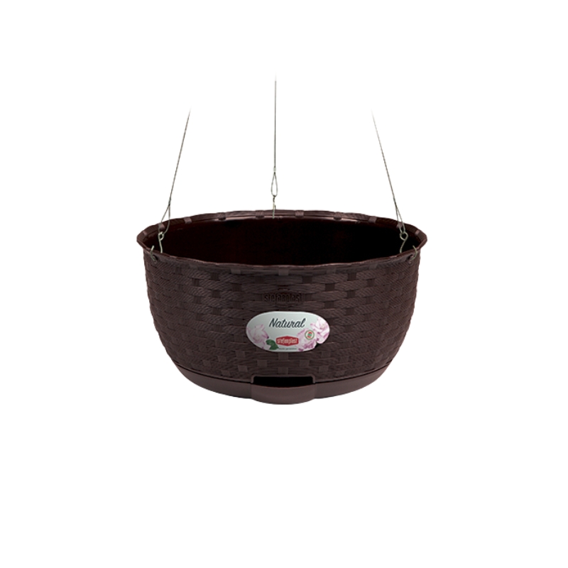 Stefanplast Puķu pods piekarināms Natural Ø30x14