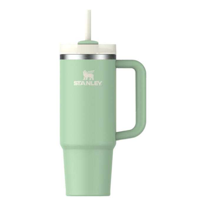 Термокружка с трубочкой The Quencher H2.O FlowState Tumbler 0,89 л фисташкового цвета (2812551152)