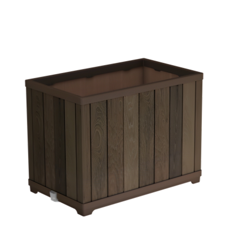 Горшок для растений Deco Ractangle Walnut (29213625533)