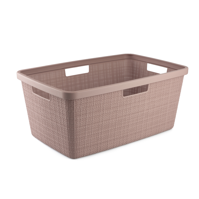 CURVER Veļas grozs Jute 46L 59x39x26cm