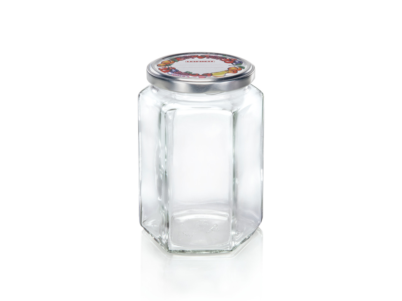 LEIFHEIT Sešstūra burciņa stikla 770ml (103211)