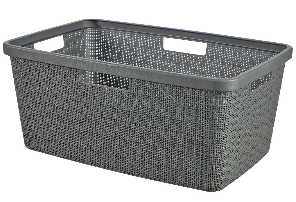 CURVER Veļas grozs Jute 46L 59x39x26cm
