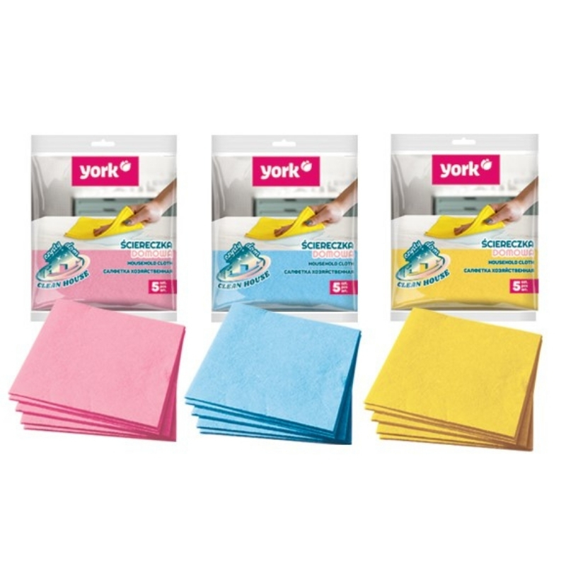 YORK Saimniecības lupatiņas 5 pcs (36020020)