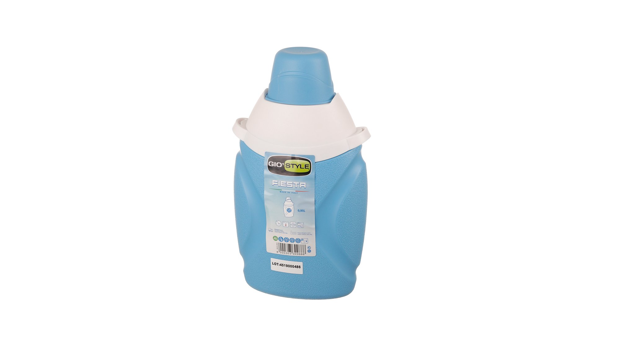 GIO`STYLE Ūdens pudele 0,95L Fiesta