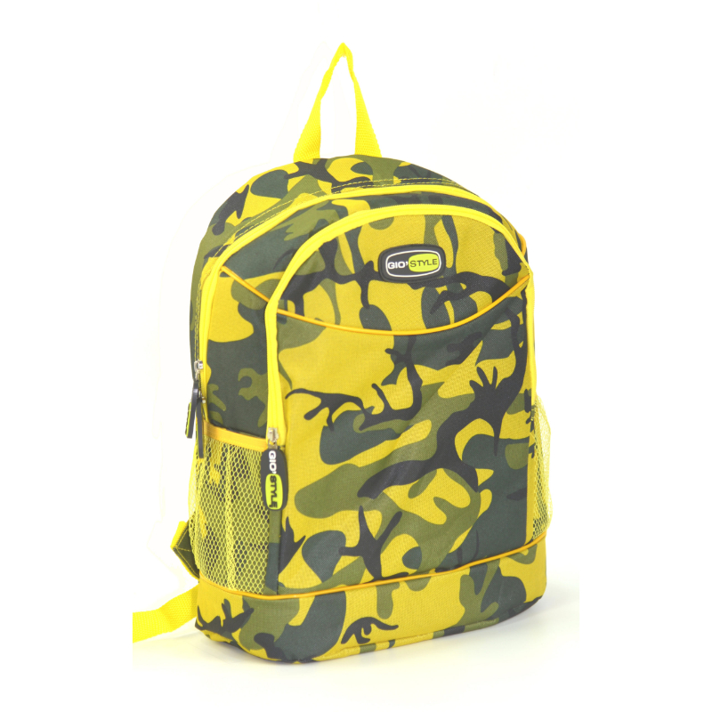 GIO`STYLE Termiskā mugursoma Camouflage asorti, fuksija/zila/dzeltena/balta