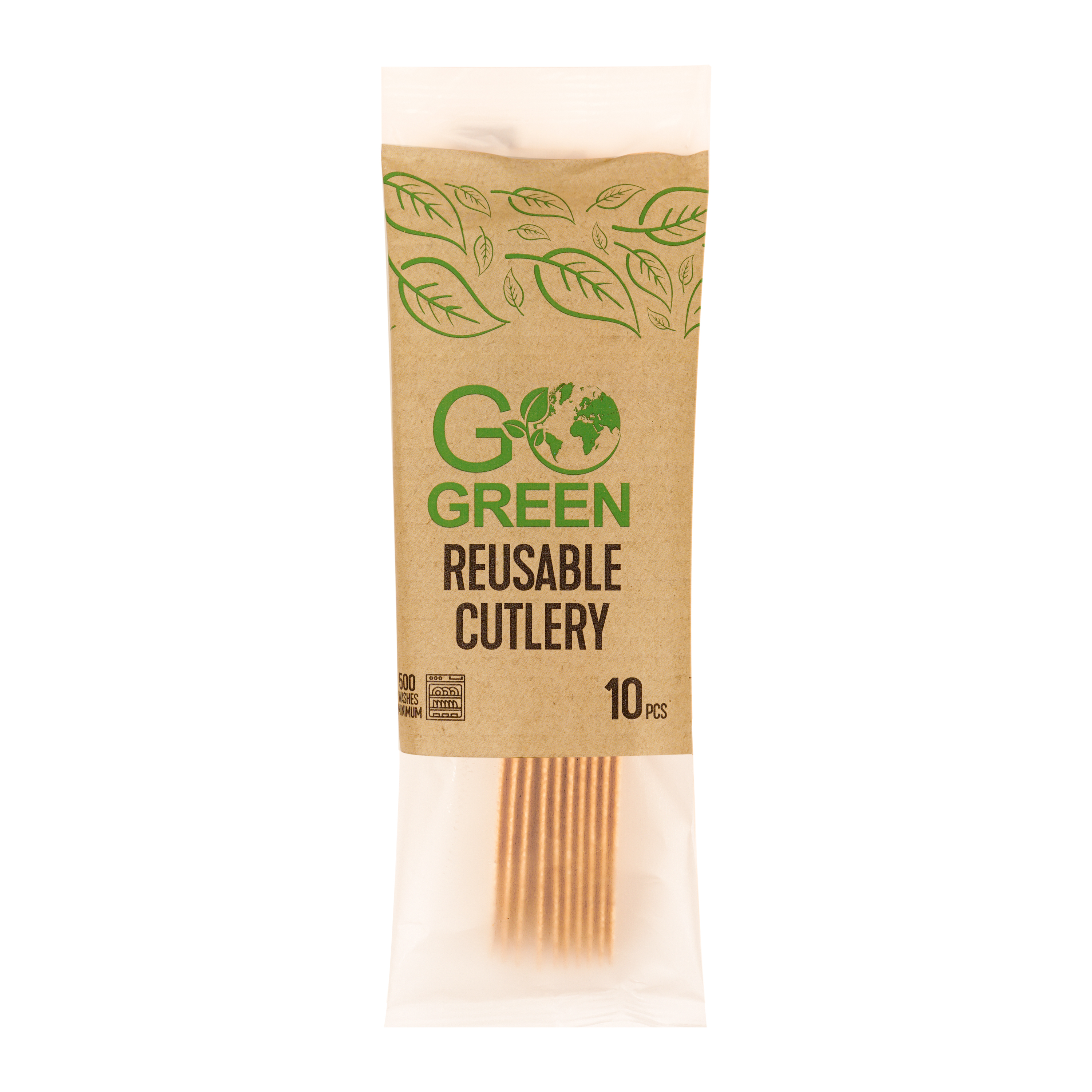 Atkārtoti lietojami naži Go Green 10 gab./ 0,09kg (1901106)