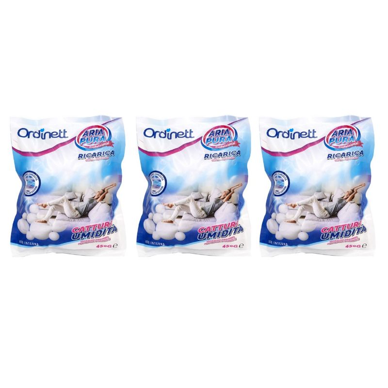 ORDINETT Mitruma absorbētāja papildinājums 3 gab