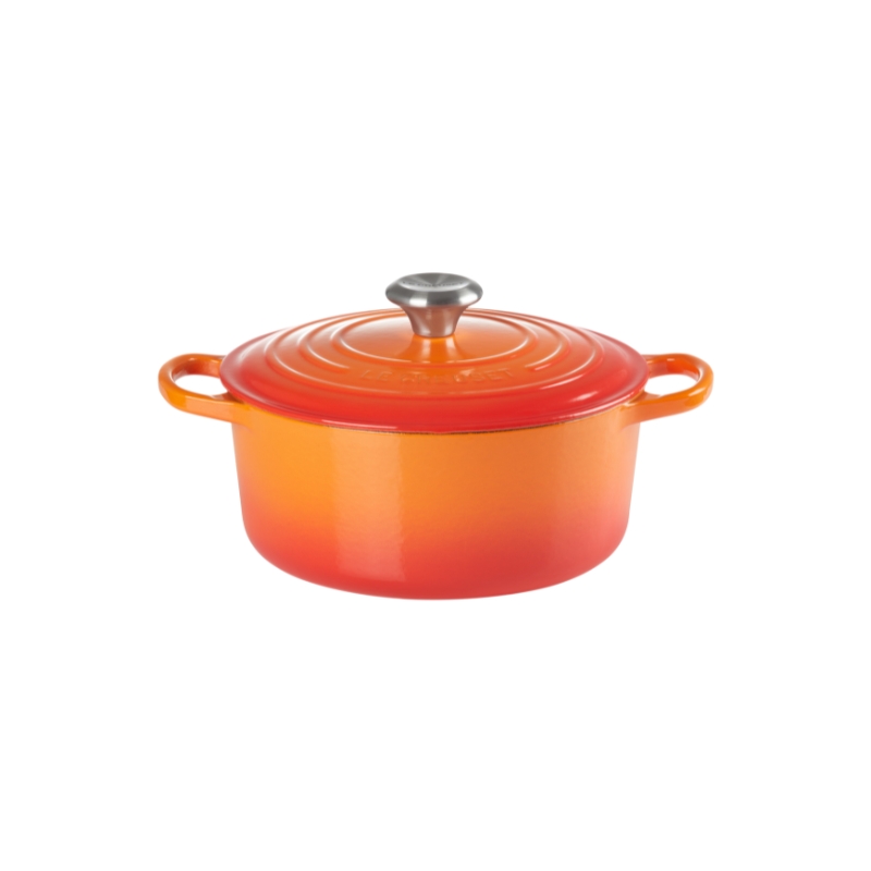 Čuguna katls apaļš &Oslash;24cm / 4,2L oranžs (02726076)