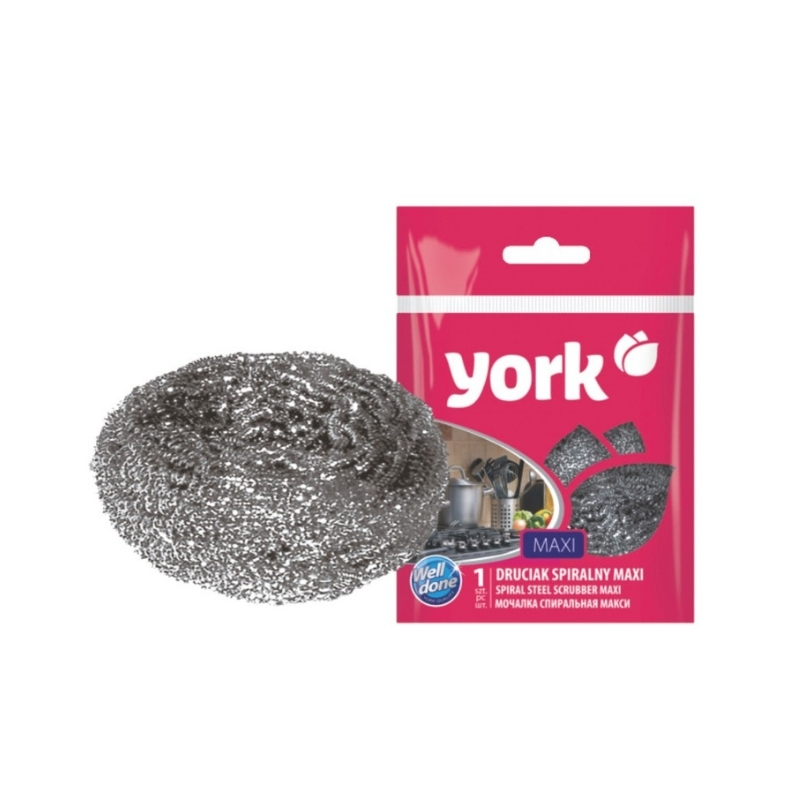 YORK Spirālveida tērauda skrubis MAKS (36002010)