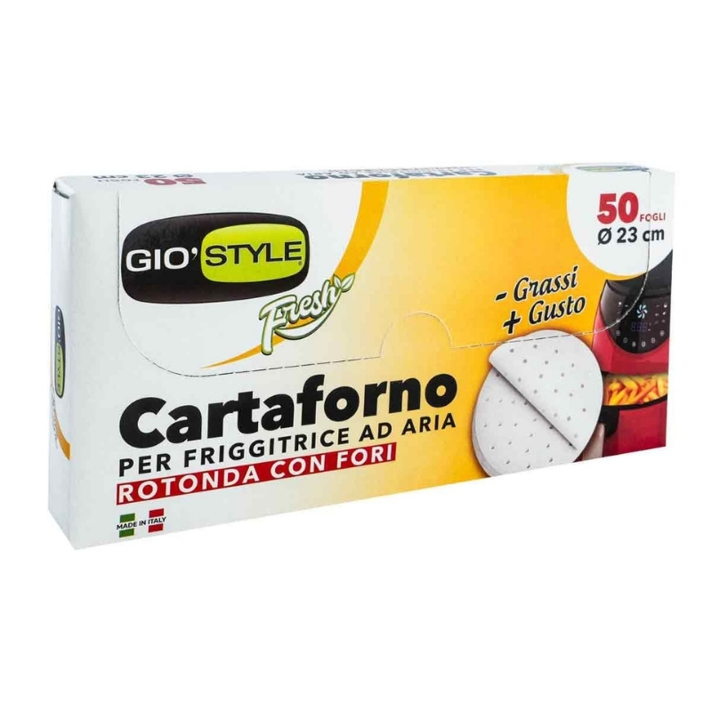 GIO`STYLE Cepampapīra loksnes 50 gab.Ø23cm