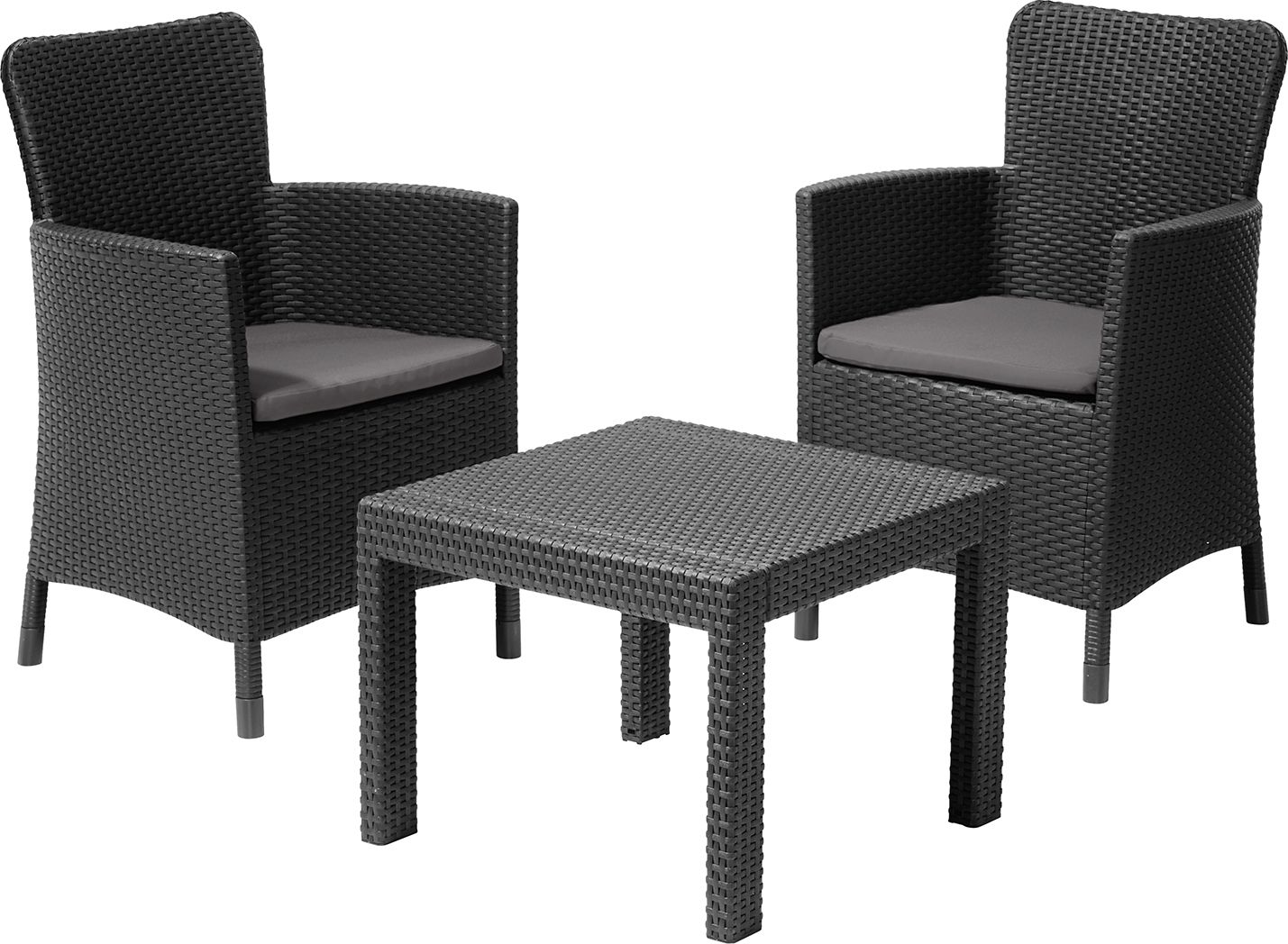 Садовая мебель Salvador Balcony Set серая (29200721939)