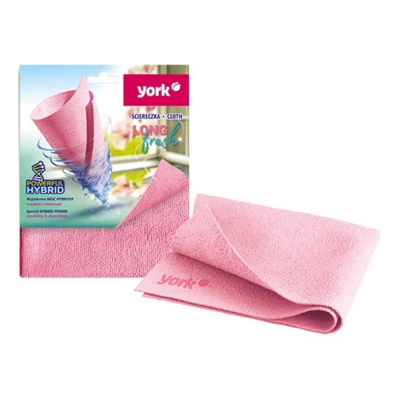 YORK Mikrošķiedru lupatiņas LONG FRESH (36026250)