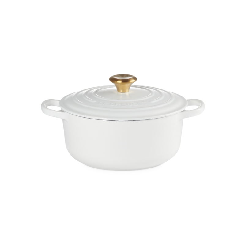 Čuguna katls apaļš Ø24cm / 4,2L balts (02733901)