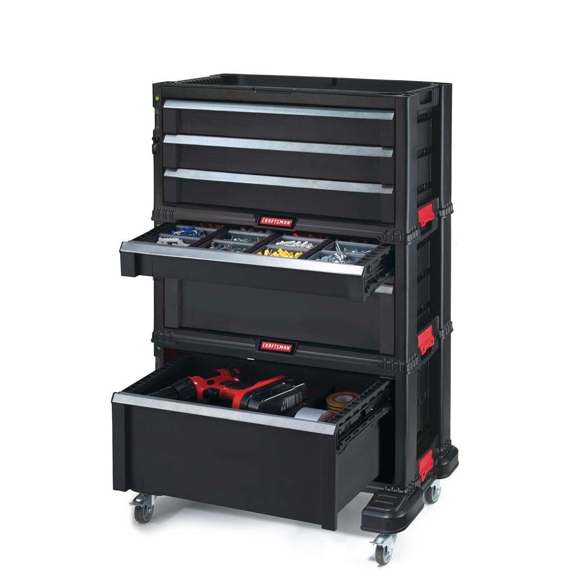 KETER DIY Instrumentu lāde ar 6