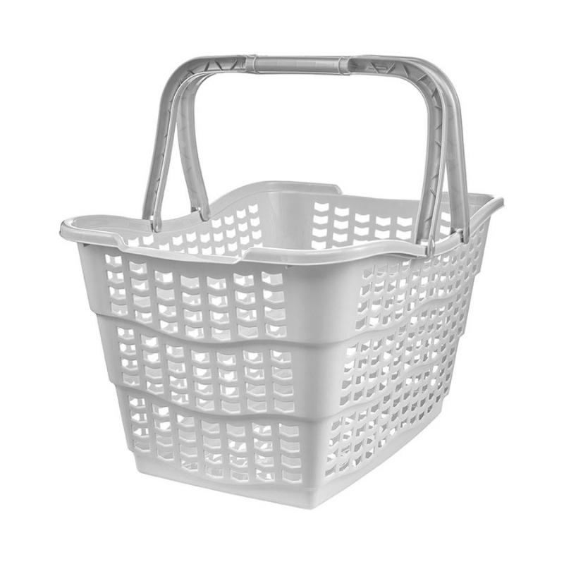 Iepirkumu grozs Alma 40X29X22,5cm 15L pelēks (0610878130)