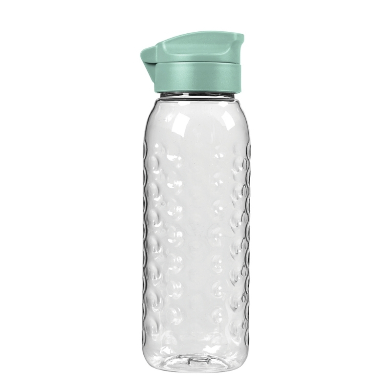 Pudele Dots Bottle 0,45L caurspīdīga/zaļa (0800280Q19)