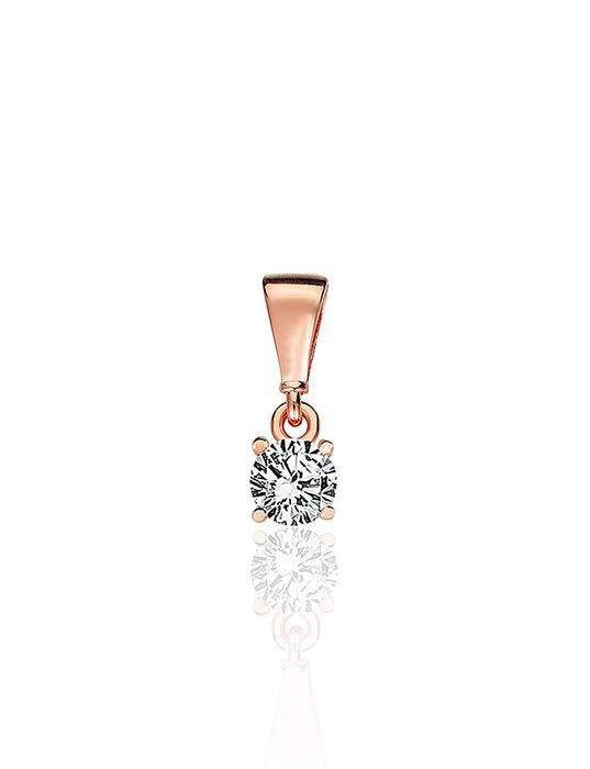 Zelta kulons #1301145(Au-R)_CZ, Sarkanais Zelts 585°