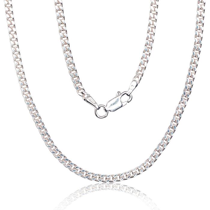 Sudraba ķēdīte Kartjē 2.2 mm