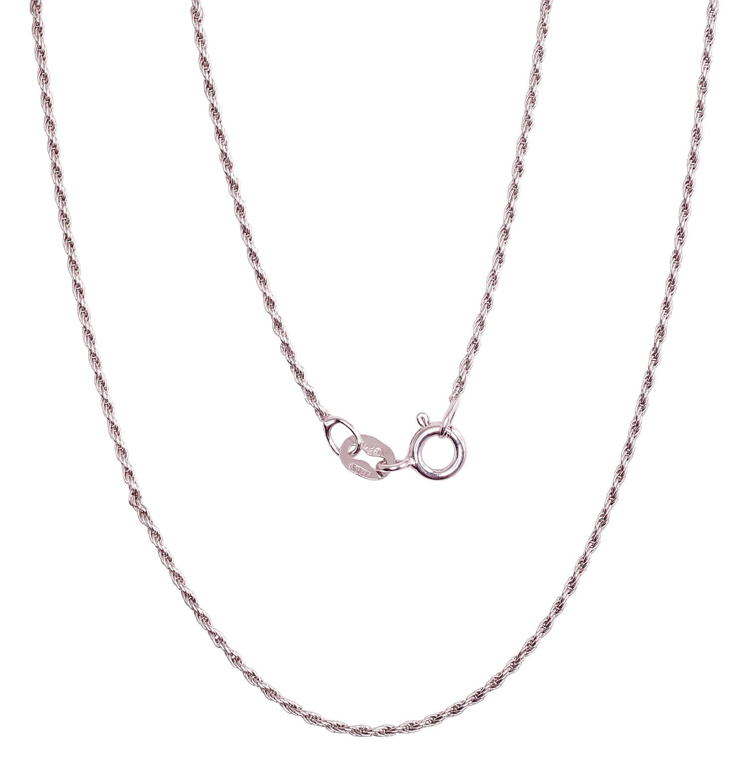 Sudraba ķēdīte Tauvas (Rope) 1,1