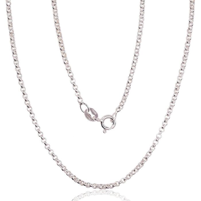 Sudraba ķēdīte Rollo 2 mm #2400143