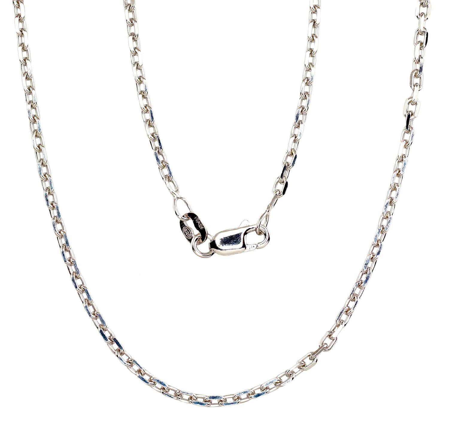 Sudraba ķēdīte Enkurs 2.1 mm