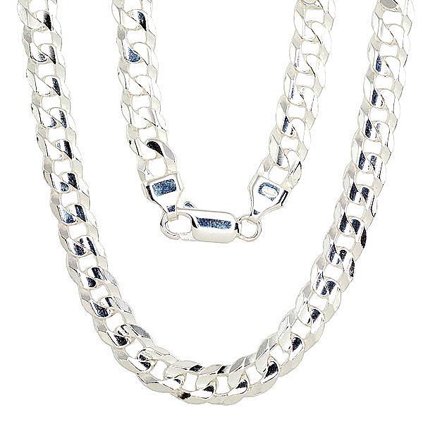 Sudraba ķēdīte Kartjē 6.9 mm