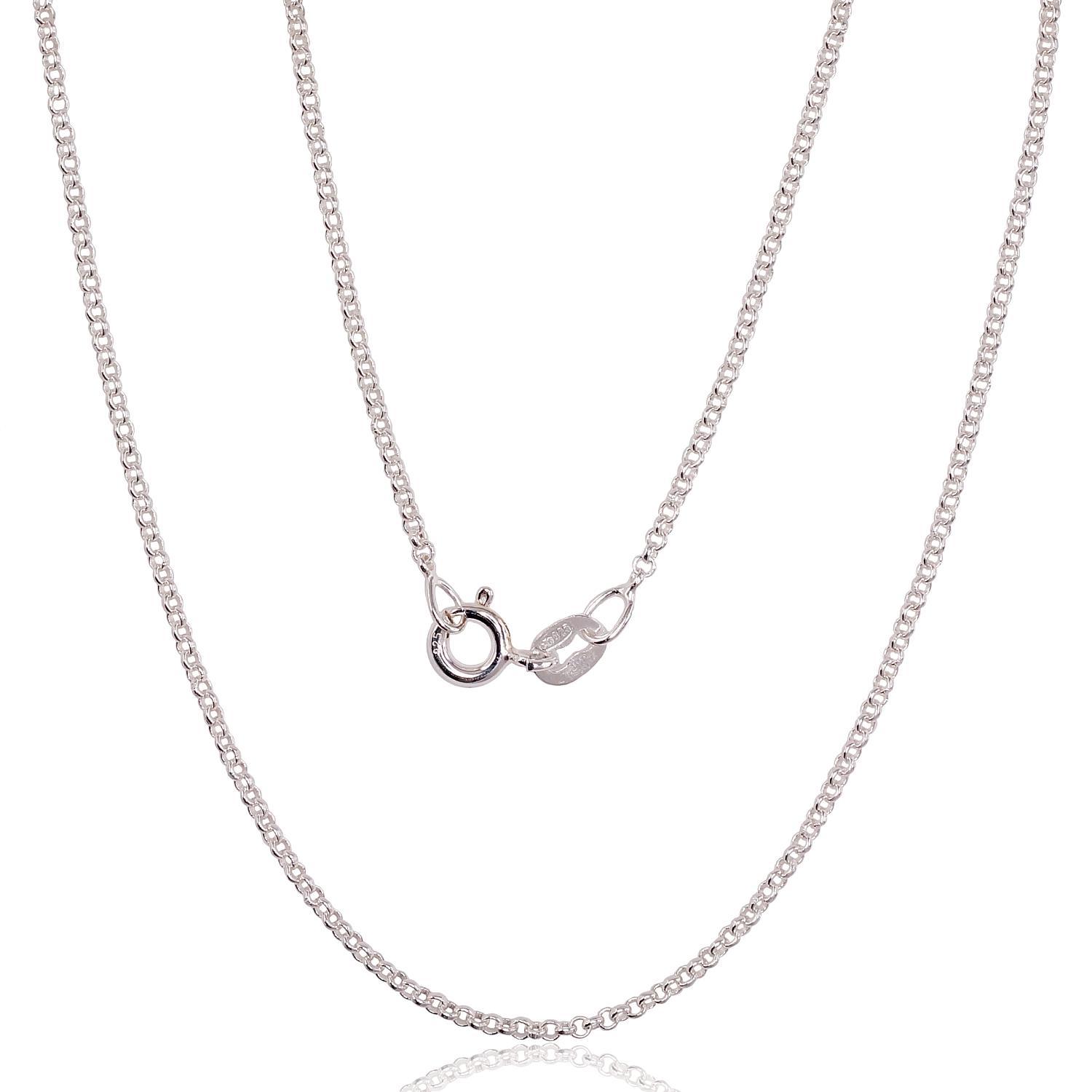 Sudraba ķēdīte Rollo 1 mm #2400144