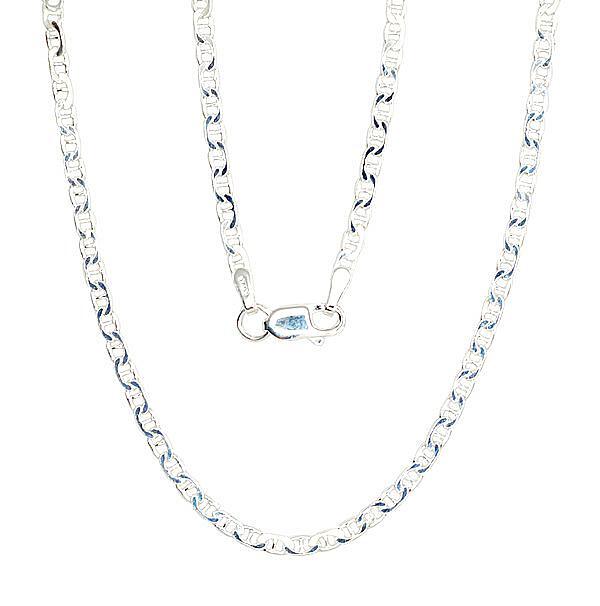 Sudraba ķēdīte Marina 2 mm , dimantu
